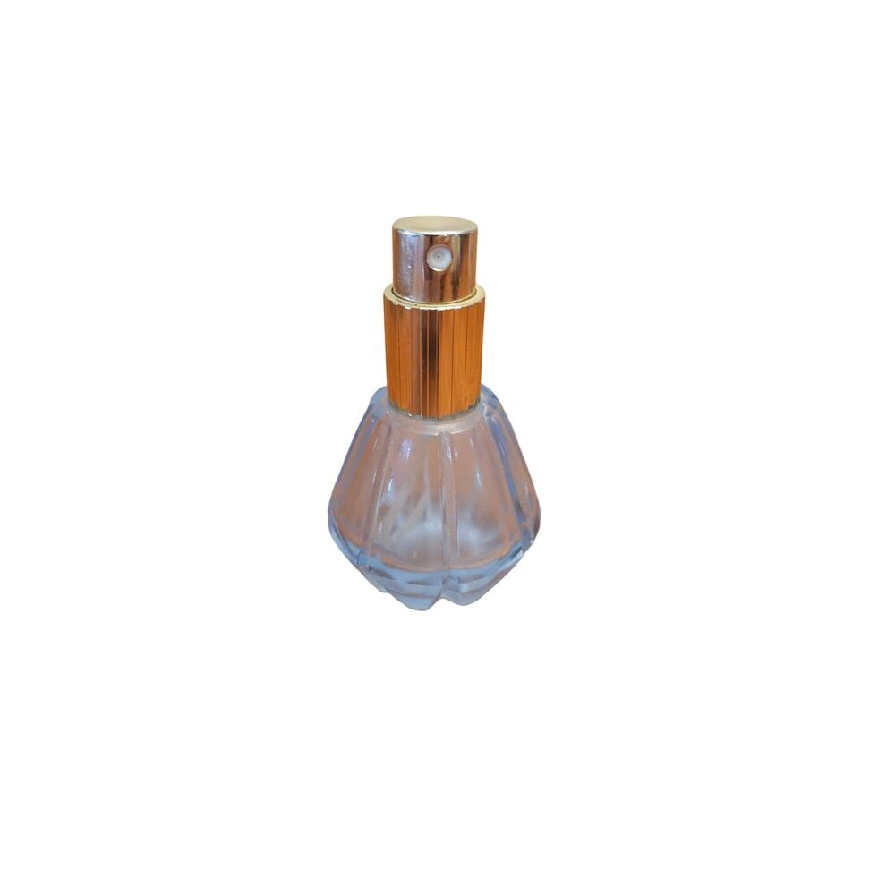 Vintage‎ Blue glass perfume spritzer bottle